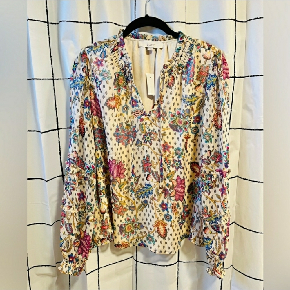 Loft Shimmer Blouse